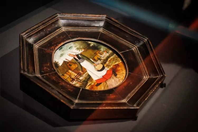 „Kobieta niosąca żar” Pietera Brueghla młodszego. Fot. Gouda Museum