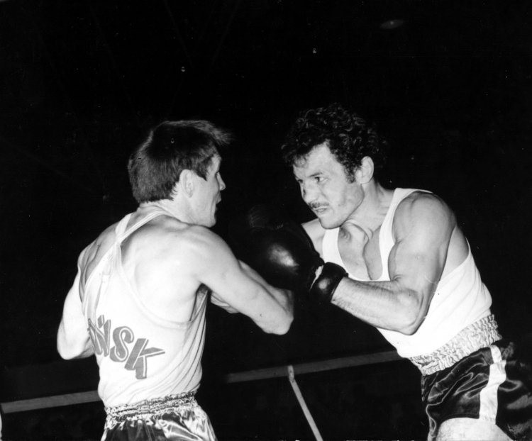 Hubert Skrzypczak (L) i Artur Olech, Katowice 1 września 1971 r. Fot.  PAP/Kazimierz Seko