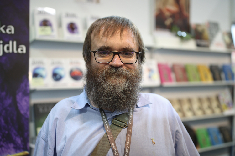 Andrzej Pilipiuk. Fot. PAP/Łukasz Gągulski