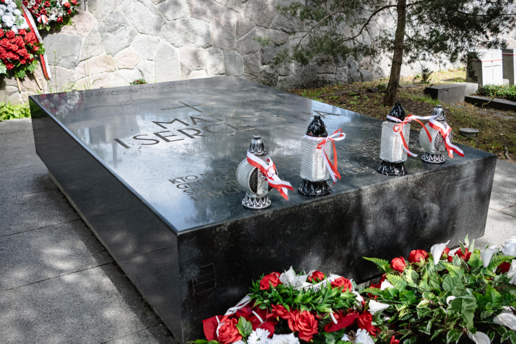 Mauzoleum "Matka i Serce Syna" na cmentarzu na Rossie w Wilnie. Fot. PAP/Marcin Gadomski 