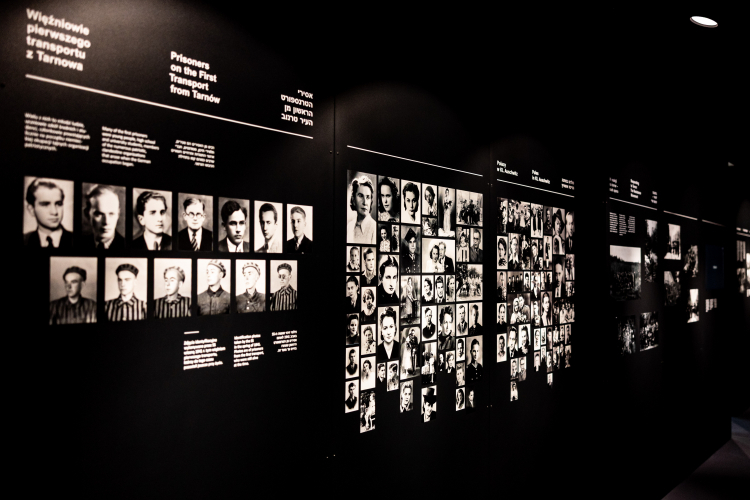 Nowa wystawa stała „Polacy w KL Auschwitz. Mieszkańcy ziemi oświęcimskiej w czasie II wojny światowej” w Muzeum Auschwitz w Oświęcimiu. Fot. PAP/Art Service