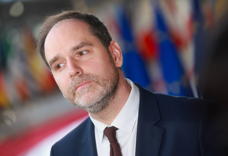 Wiceminister spraw zagranicznych Ignacy Niemczycki. Fot. EPA/OLIVIER HOSLET Dostawca: PAP/EPA