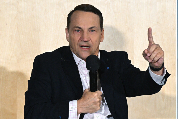 Wicepremier, minister spraw zagranicznych Radosław Sikorski, fot. PAP/Radek Pietruszka
