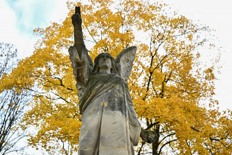 Stare Powązki, część Cmentarza Powązkowskiego w Warszawie. Fot. PAP/Darek Delmanowicz