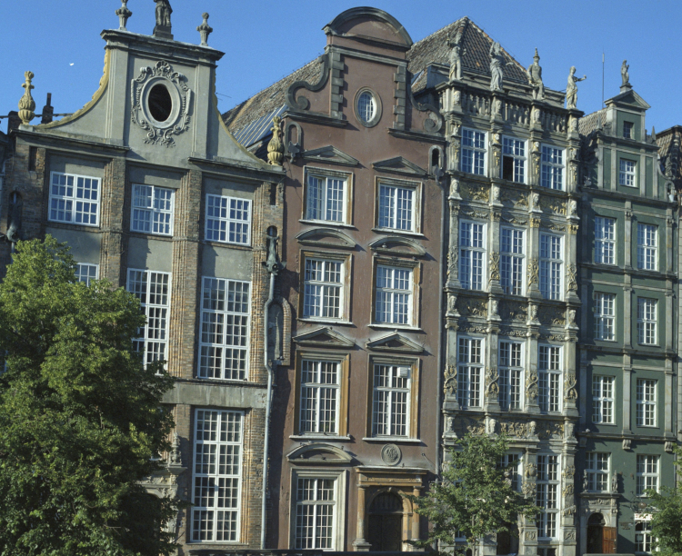 Złota Kamienica - druga od prawej. Fot. PAP/Jan Morek