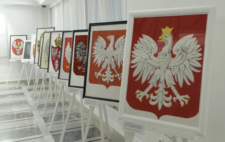 Wystawa „Wieczny Orzeł” w Senacie RP. Fot. Senat RP