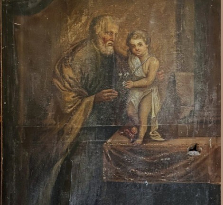 Obraz z kościoła w Krześlinie w rejestrze zabytków