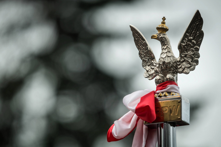 Obchody 100. rocznicy wybuchu powstania wielkopolskiego przed Grobem Nieznanego Powstańca Wielkopolskiego w Bydgoszczy. Fot. PAP/Tytus Żmijewski