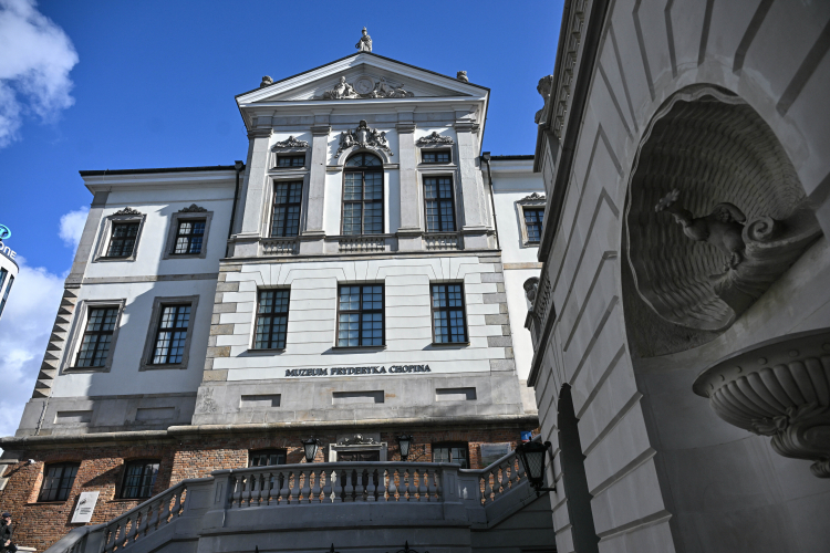 Muzeum Fryderyka Chopina w Warszawie, 13 bm. W stolicy trwa XIX Międzynarodowy Konkurs Pianistyczny im. Fryderyka Chopina. Fot. PAP/Radek Pietruszka