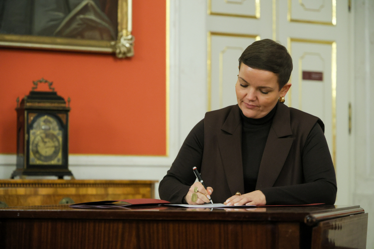 Minister kultury i dziedzictwa narodowego Marta Cienkowska. Fot. PAP/ Rafał Guz