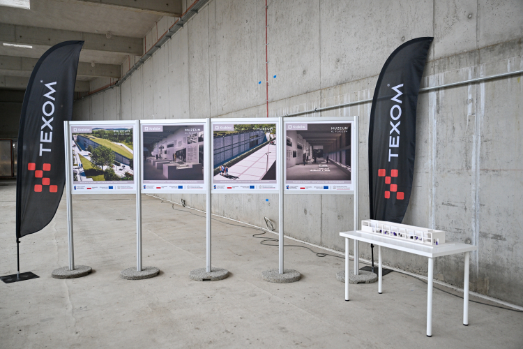 Powstający budynek Memoriału Muzeum KL Plaszow w Krakowie. Fot. PAP/Art Service