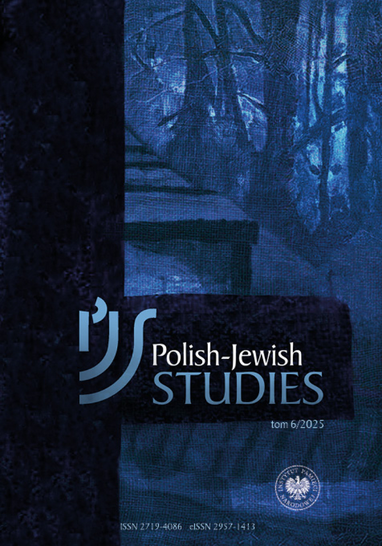 Okładka czasopisma Polish-Jewish Studies, w którym znajduje się mapisana przez dr Sitkiewicza analiza książki Rossolińskiego-Liebego. Fot. Facebook/IPN 