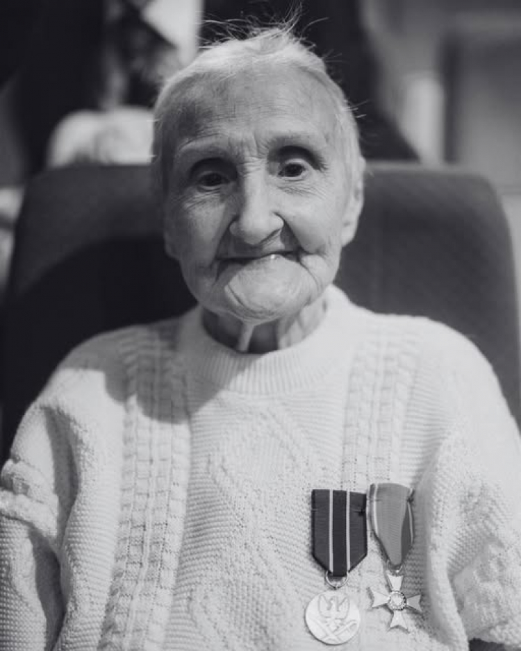 Anna Kurek (1929-2026). Fot. Facebook/BohaterON/Tomasz Tołłoczko
