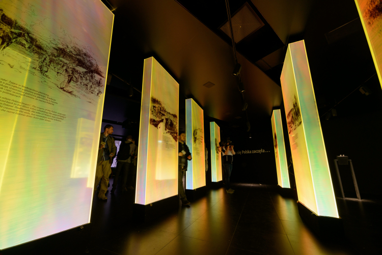 Brama Poznania - Interaktywne Centrum Historii Ostrowa Tumskiego, 2014 r. Fot. PAP/Jakub Kaczmarczyk