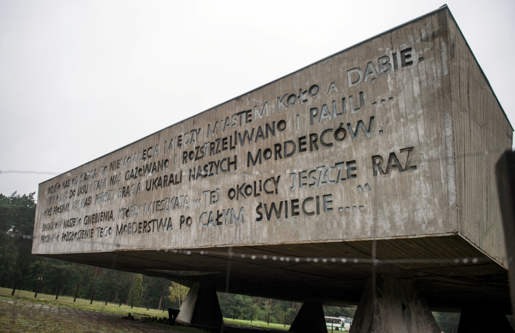 Dawny obóz zagłady Kulmhof. Fot. PAP/Grzegorz Michałowski