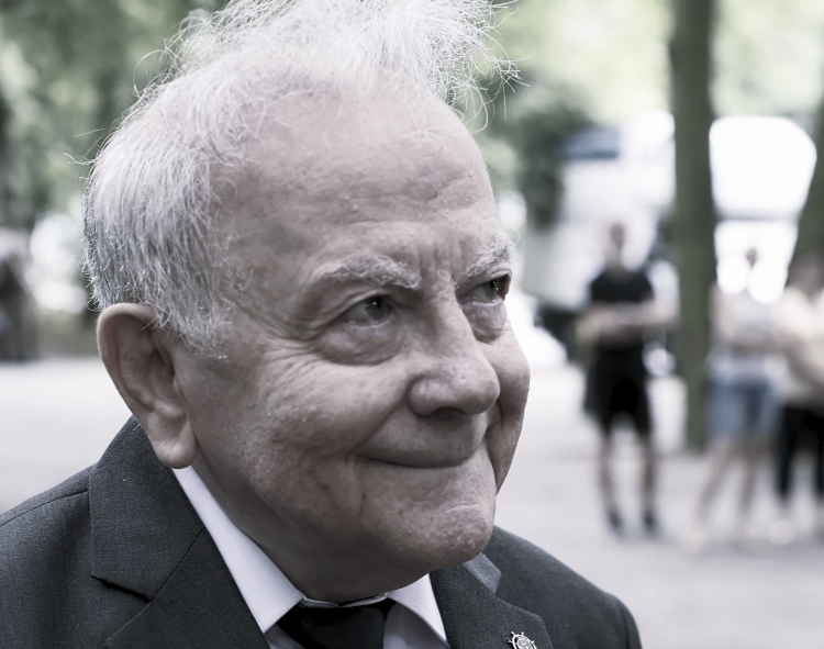 Prof. Andrzej Januszajtis, 2018 r. Fot. PAP/Dominik Kulaszewicz