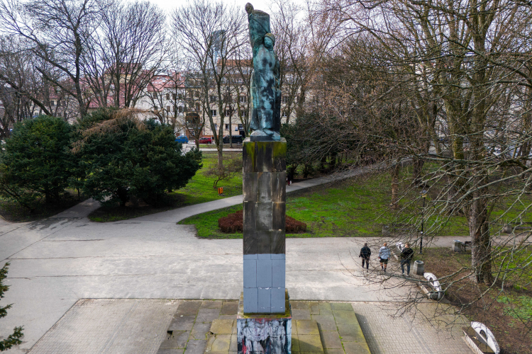 Pomnik Wdzięczności Armii Czerwonej w Rzeszowie. Fot. PAP/Darek Delmanowicz