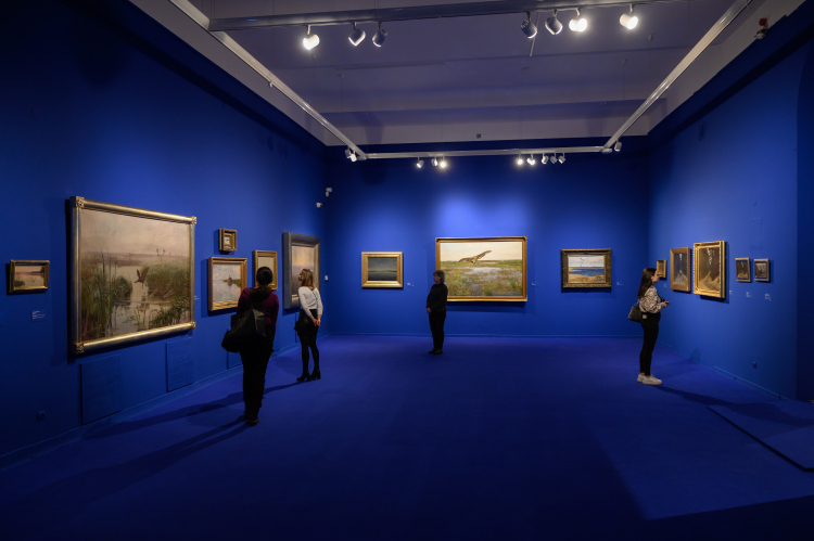 Wystawa „Józef Chełmoński. 1849–1914” przyczyniła się do suksesu frekwencyjnego Muzeum Narodowego w Poznaniu. Fot. PAP/Jakub Kaczmarczyk 