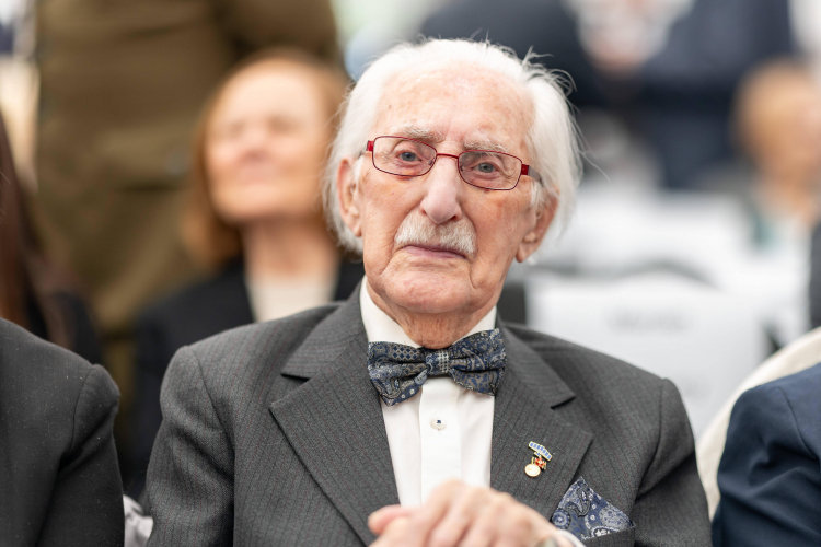 Leon Weintraub. Fot. PAP/DPA/Daniel Karmann