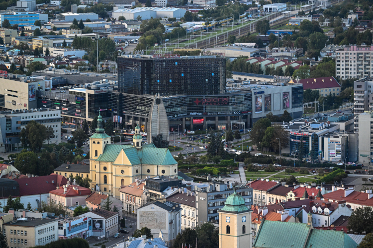 Panorama Rzeszowa. Fot. PAP/Darek Delmanowicz