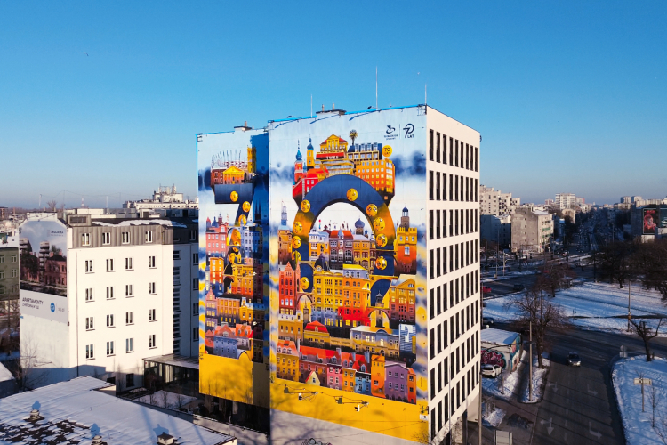 70 lat Totalizatora Sportowego: jubileuszowy mural 