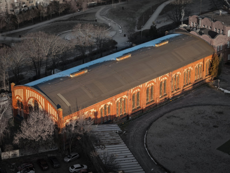 Dawna hala filtrów u zbiegu ulic Łaziennej i Ewangelickiej w Poznaniu. Fot Aquanet