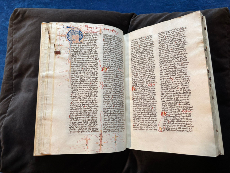 Odzyskany manuskrypt. Fot. Facebook/Ministerstwo Kultury i Dziedzictwa Narodowego