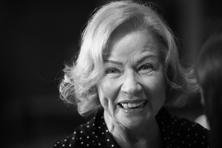 Aktorka Bożena Dykiel na zdjęciu z 2017 r. Fot. PAP/Leszek Szymański