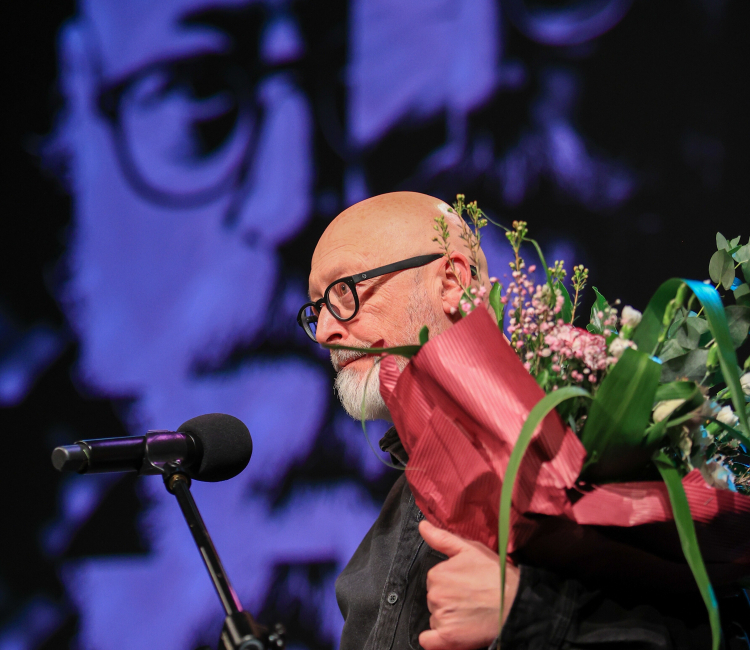 Wojciech Smarzowski, laureat Nagrody im. Kazimierza Kutza w 2026 r. Fot. PAP/Jarek Praszkiewicz