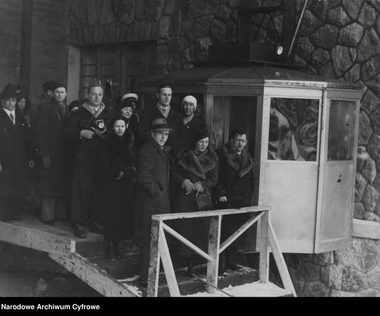 Kolejka na Kasprowy Wierch, 1936 r.