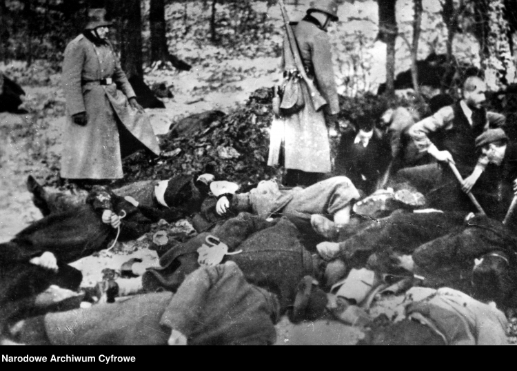 Egzekucja Polaków przez Niemców, 1940 - 1944 r./NAC