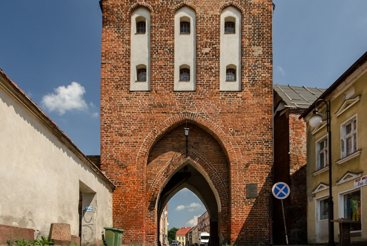 Brama Kamienna w Pasłęku. Fot. domena publiczna