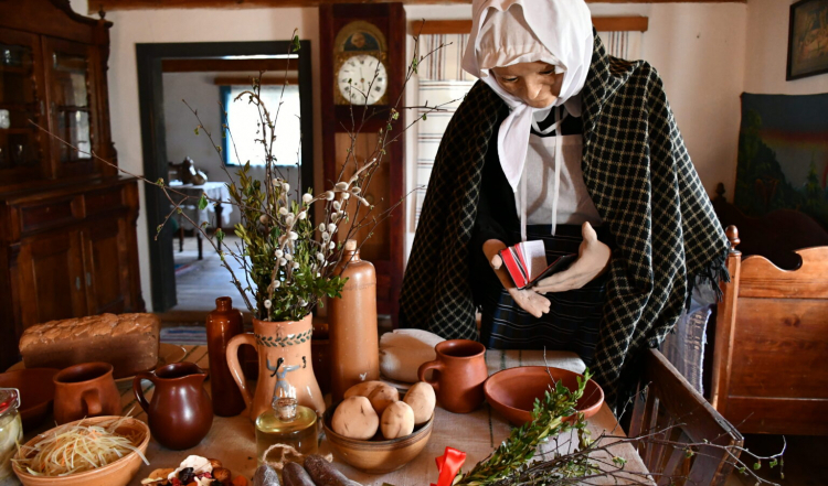 W skansenie etnograf opowie o dawnych zwyczajach wielkanocnych na Warmii i Mazurach. Fot. Muzeum Budownictwa Ludowego w Olsztynku