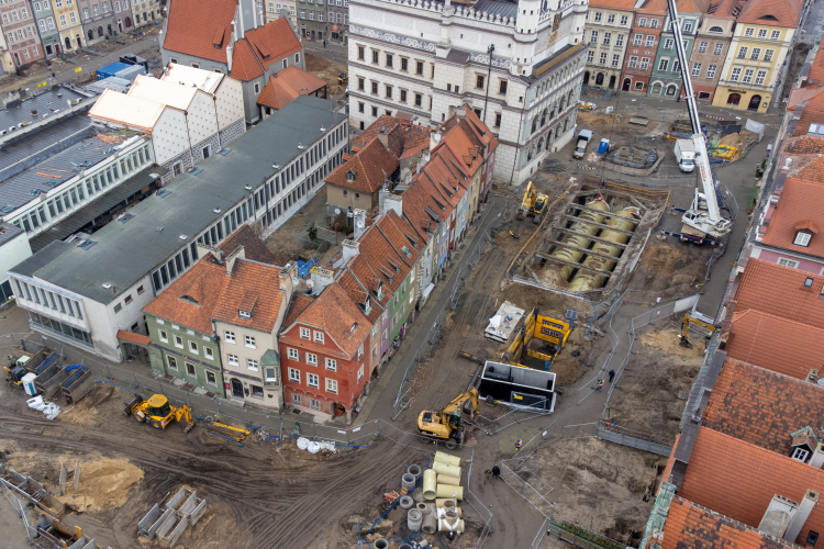 Odnowa zabytków Poznania. Fot. PAP/Jakub Kaczmarczyk