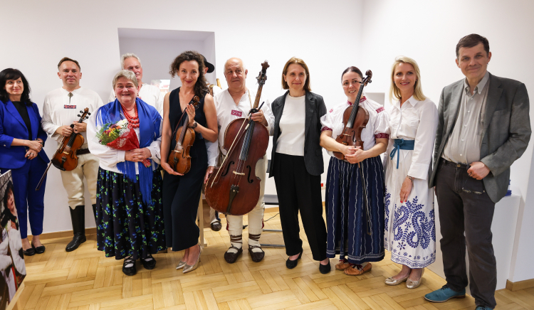 Otwarcie wystawy laureatów 50. Nagrody im. Oskara Kolberga „Za zasługi dla kultury ludowej” w 2025 r. Fot. PAP/Albert Zawada