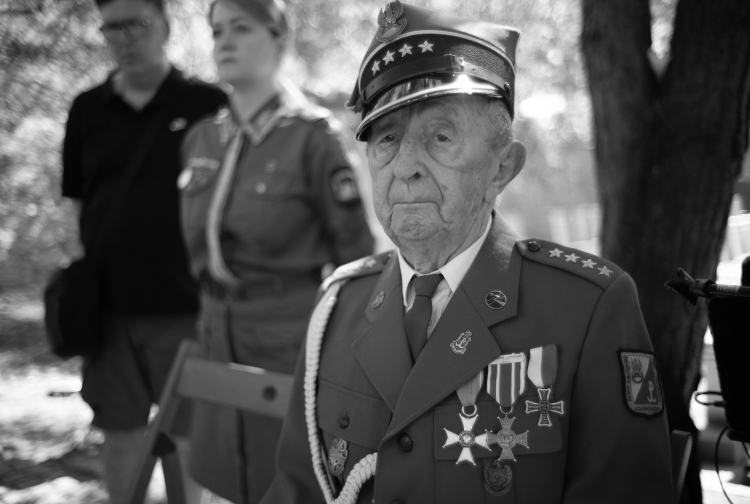 Kpt. Stanisław Poźniak (1928-2026). Fot. PAP/Valdemar Doveiko