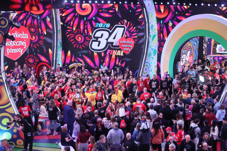 34. finał Wielkiej Orkiestry Świątecznej Pomocy. Fot. PAP/Leszek Szymański