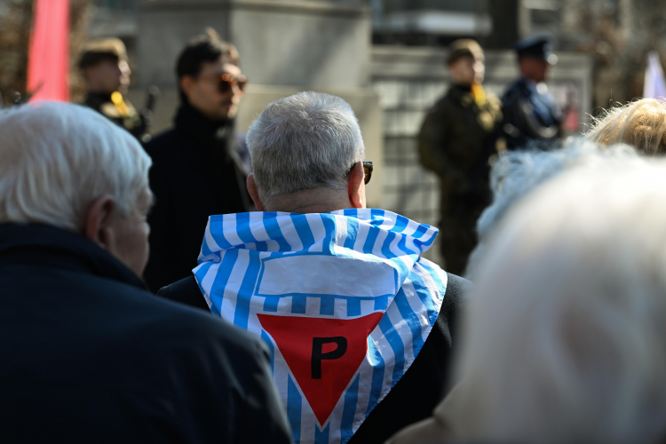 Uroczystości dla upamiętnienia zamordowanych polskich działaczy w Wolnym Mieście Gdańsku. Fot. PAP/Andrzej Jackowski