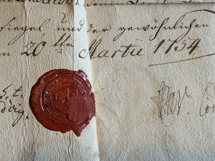 Fragment odzyskanego dokumentu. Fot. Facebook/Policja Zachodniopomorska