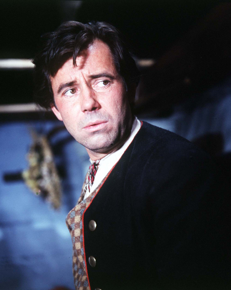 Tadeusz Janczar na planie filmu "Chłopi", 1971 r. Fot. PAP/Witold Rozmysłowicz