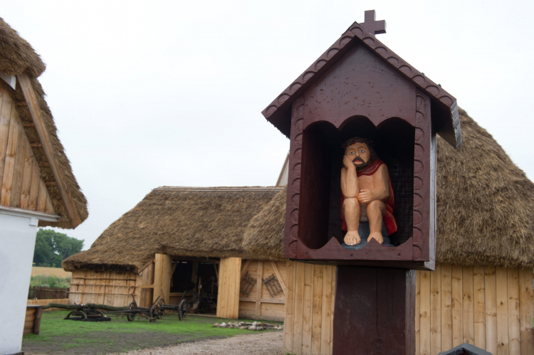  Skansen w Kwiatkówku pod Łęczycą. Fot. PAP/Grzegorz Michałowski