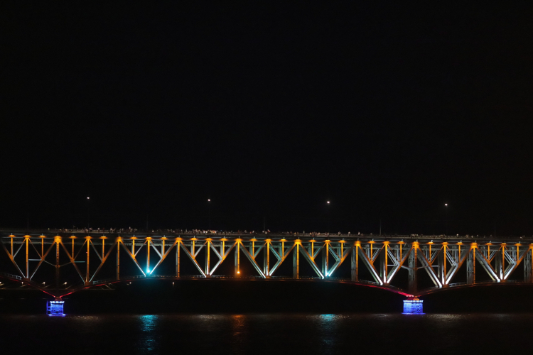 Most im. Legionów Piłsudskiego w Płocku. Fot. PAP/Szymon Łabiński