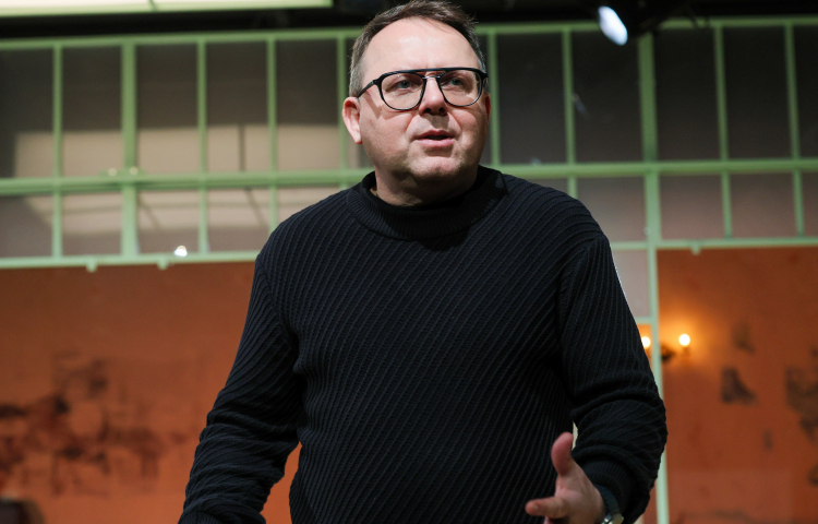 Dyrektor Teatru Ateneum w Warszawie Artur Tyszkiewicz. Fot. PAP/Rafał Guz
