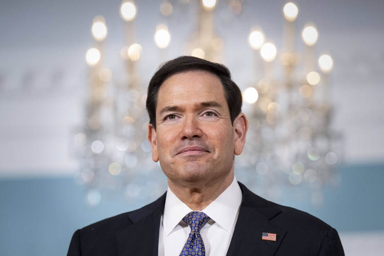 Marco Rubio. Fot. EPA/LUKE JOHNSON Dostawca: PAP/EPA.