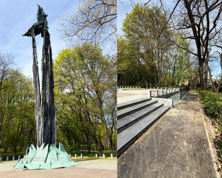 Odnowiony Pomnik Lotników Polskich w Krakowie. Fot. zzm.krakow.pl