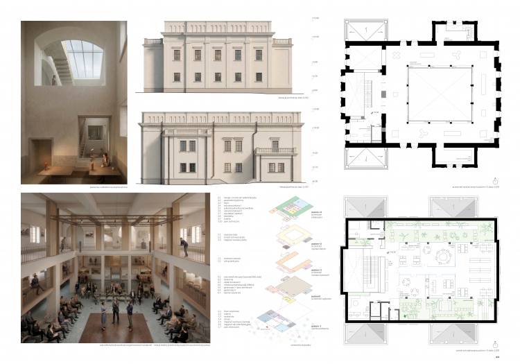 Elementy zwycięskiej koncepcji modernizacji kieleckiej synagogi autorstwa pracowni NGO+Pasierbiński. Fot. kielce.eu