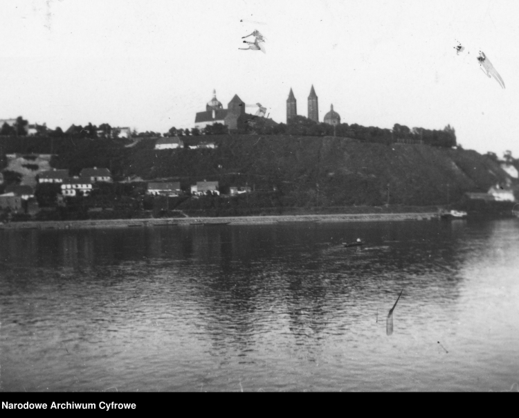 Płock. Panorama Wzgórza Tumskiego, 1932 r./NAC