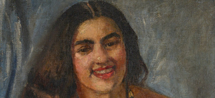 Amrita Sher-Gil - autoportret. Fot. Drents Museum