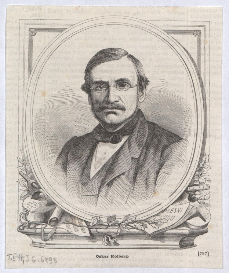 Regulski, Aleksander (1839-1884), Oskar Kolberg/Źródło: polona.pl