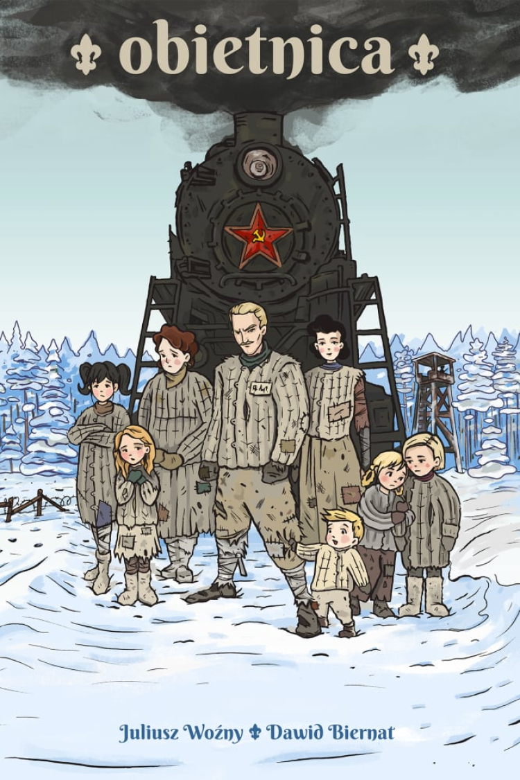 Komiks pt. „Obietnica” opowiadający historię o zesłańcach na Sybir będzie miał premierę w środę we Wrocławiu. Jest on hołdem dla rodziców małych sybiraków, dzielnych ludzi, którzy codziennie toczyli walkę o życie swoich dzieci – podkreślił autor scenariusza Juliusz Woźny.